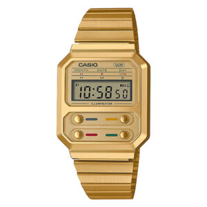 Reloj Casio Alien dorado A100WEG-9AEF