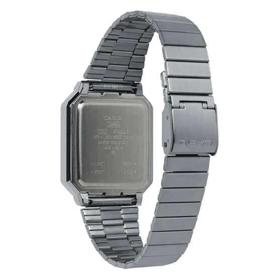 Reloj Casio Alien plateado A100WE-1AEF B