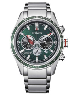 Reloj Citizen CA4497-86X Eco-Drive esfera verde