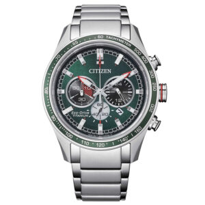 Reloj Citizen CA4497-86X Eco-Drive esfera verde