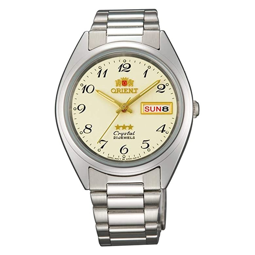 Reloj Orient Hombre Acero Calendario Automatico Fab00006c9