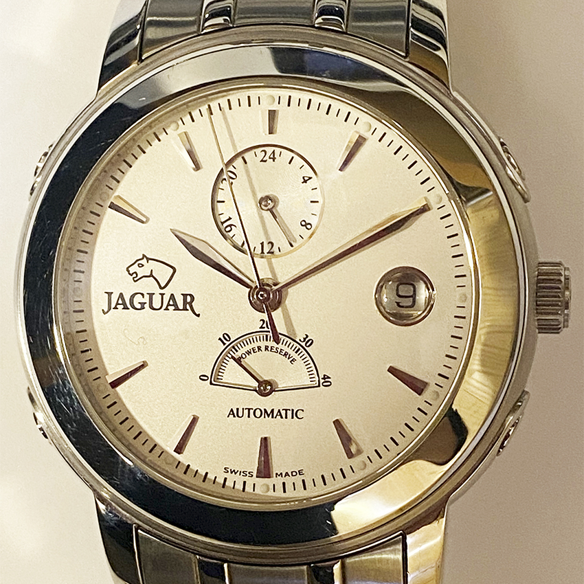 Reloj Jaguar J947 automático con reserva de marcha